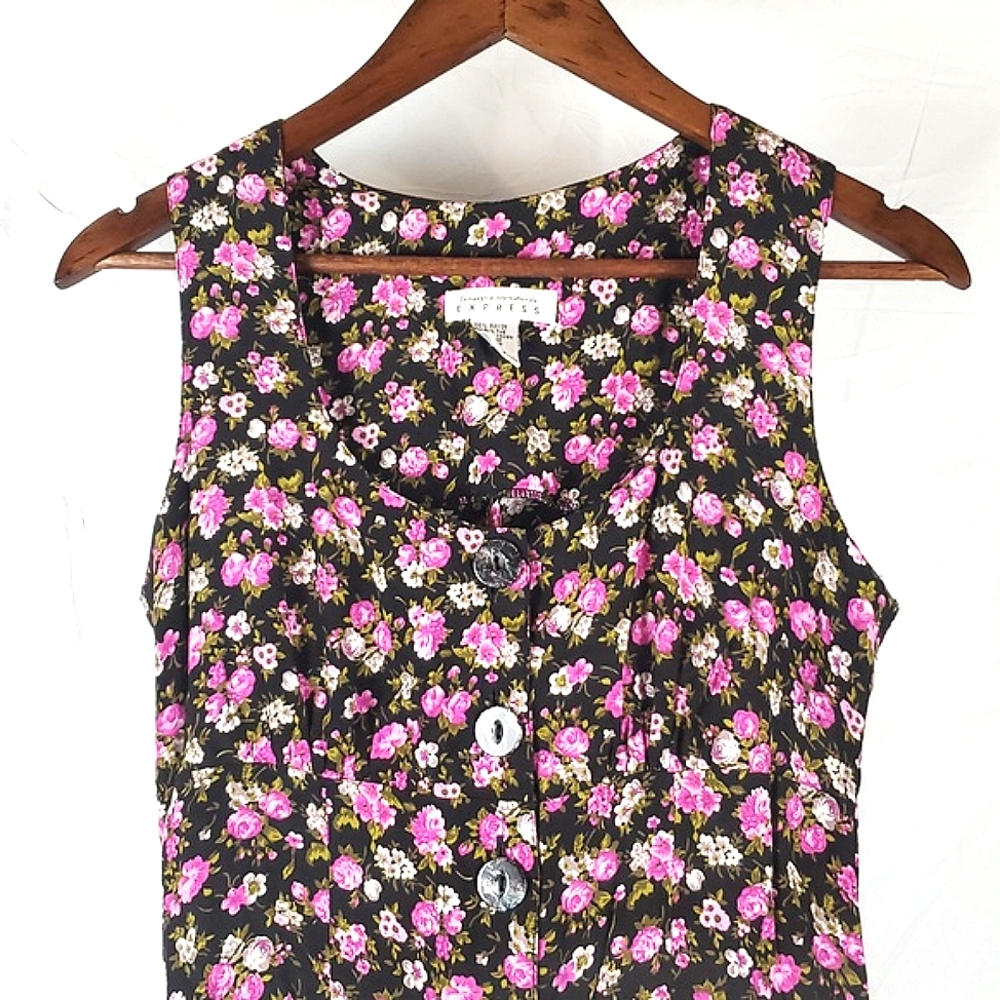 Vintage Express Floral‎ Romper - Picture 2 of 8